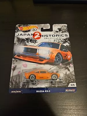 Hot Wheels Premium Japan Historics 2 MAZDA RX-3 Car Culture Real Riders RX3 RX 3 • $36.61