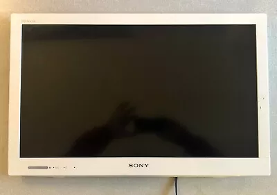 Sony Bravia KDL-22EX320 White 22  HDMI LCD Digital Colour TV Freeview & Remote • £99.99