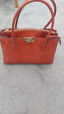 Jasper J Conran Ladies Handbag Burnt Orange Colour • £22.45
