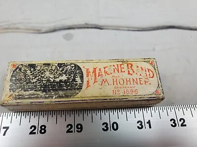 Marine Band Harmonica Made In Germany By M Hohner No. 1896 • $14.99