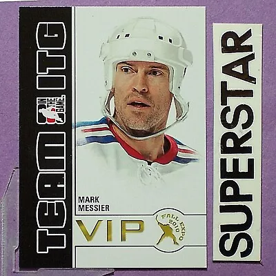 MARK MESSIER  2010-11  ITG Fall Expo  Team ITG  VIP #ITG21  New York Rangers • $3.79