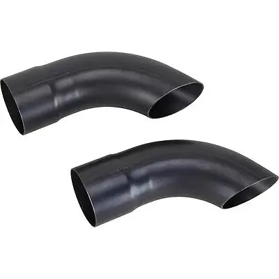 Speedway 91013389 Angled Exhaust Kickout Tail Pipes Plain 3  OD X 7  Long • $36.99