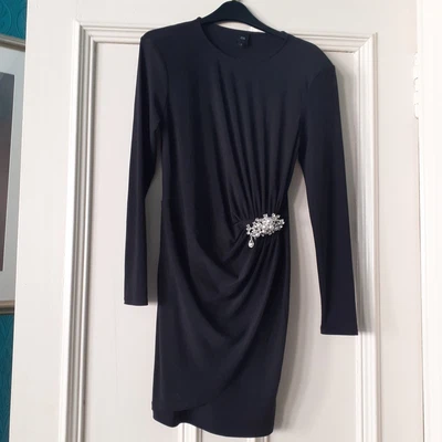 £7.50 • Buy River Island Dress 12 With Waist Detachable Jewellery Only Worn Once