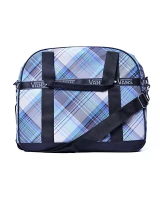 VANS Unisex Purple/Blue Utility Book Bag RRP £40 • £14.99