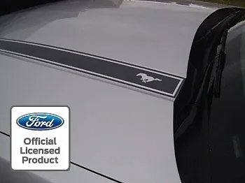 2010-2012 Ford Mustang Hood Spear Cowl Stripe Graphic Decal Sticker Package LOD • $26.96