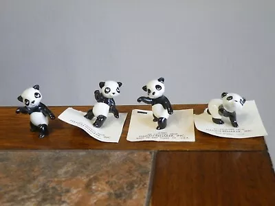 4 - Retired Hagen Renaker Panda Bear DAN DIMAS CA. - As Pictured   FREE SHIP • $23.44