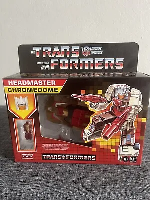 Transformers G1 Reissue Headmaster Chromedome NIB • $46.50