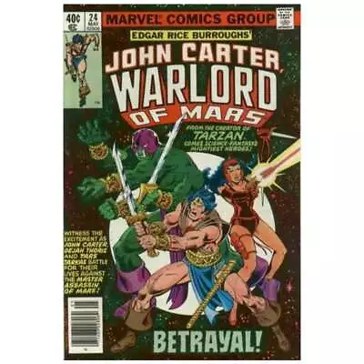 John Carter: Warlord Of Mars (1977 Series) #24 In F Condition. Marvel Comics [u  • $5.84