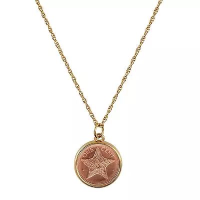 NEW American Coin Treasures Starfish Coin Pendant 14562 • $19.95