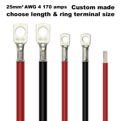 £5.60 • Buy OceanFlex Flexi Tinned Battery Cable 25mm² AWG 4 For Boats, Cars, Solar Panels.