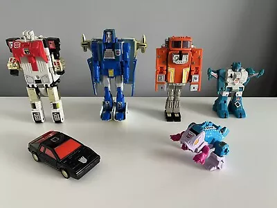 Vintage 1980S G1 Transformers Go Bots /Takhara /Bandai Etc Job Lot • £25