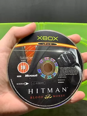 Hitman Blood Money Xbox Original Microsoft PAL Loose Disc • $10