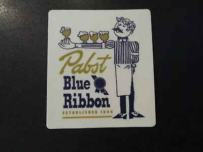 PABST BLUE RIBBON PBR Classic Server STICKER Decal Craft Beer Brewery Brewing • $3.99