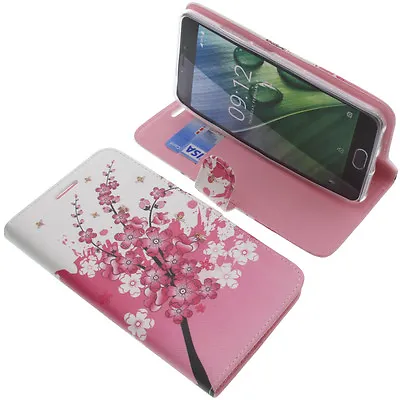Case For Acer Liquid Z6 Plus Book-Style Protection Case Purple Blossoms • £24.68