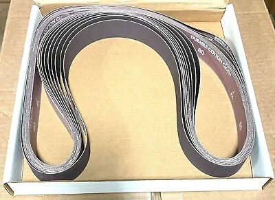 Norton R228 1-1/2  X 60  Abrasive Sanding Belt 80 Grit Aluminum Oxide 10 Pack • $39.99