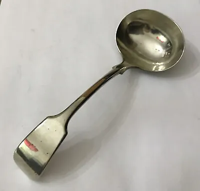 Vintage Daniel & Arter Silver Plate 17cm Fiddle Sauce Toddy Ladle - Cutlery • £20