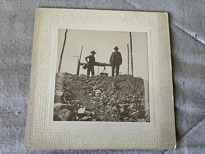 Cripple Creek Miners With Buckets And Crank (Known Area Photographers)+ Postcard • $19.99