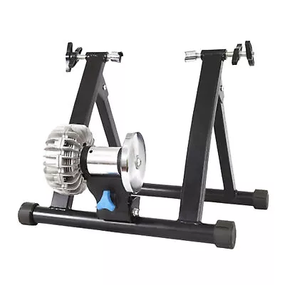 Bike Trainer Stand For Riding Portable Foldable Magnetic Stainless Steel Trainer • $134.30