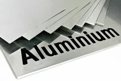 ALUMINIUM SHEET Plate Guillotine Cut Quality Aluminium From UK Trade Supplier  • £3.65