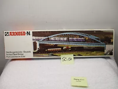 Arnold N 6190 Arched Steel Bridge Assembled Kit        SC130 • $12