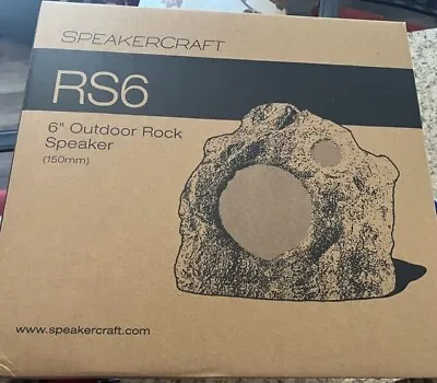 Niles Speakercraft Outdoor RS6 SI 6” Stereo Rock Speaker  Sandstone • $245