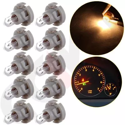 10pcs T4/T4.2 Neo Wedge Warm White HVAC Climate Light  Halogen Bulbs 10mm • $8.81