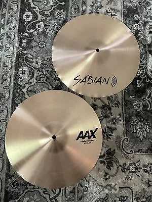 Sabian 14 Inch AAX X-Celerator Hi-hat Cymbals. 21402XL • $449