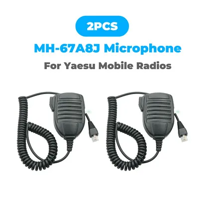 MH-67A8J 8Pin Microphone For YAESU FT-2400 Vertex Standard VX-2100 VX-2200 Radio • $29.99