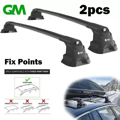 To Fits BMW 1 Series F20  Hatchback 2012-2019 Cross Bars Roof Rack Fix Points • $253.15