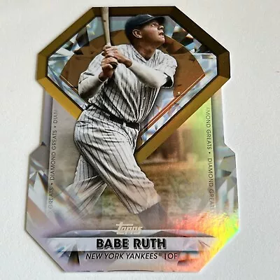 2022 Topps Series 1 Babe Ruth Diamond Greats Die-Cuts #DGDC-19 YANKEES • $1.50