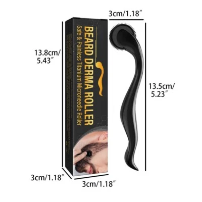 $5.26 • Buy 540 Titanium Micro Needle Derma Roller Beard Hair Regeneration Skin Care Growth