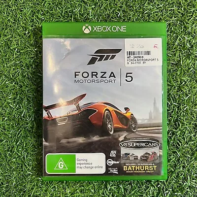 FORZA 5 : Motorsport - Xbox One Game In Case • $20