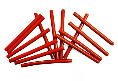 12 Blood Red Mini Glue Sticks 4  Length 5/16 (.25) • $8.99