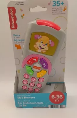 Fisher-Price Laugh & Learn Puppy's Remote 35 Plus Songs 6-36 Months Pink NEW • $16.59