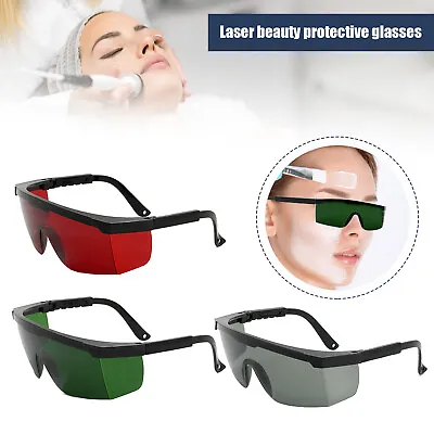 Safety Laser Glasses W/ Case Eye Protection For IPL Hair Removal Goggles UK NEW • £5.68