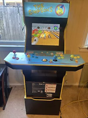 Arcade1up The Simpsons 4-Player Video Arcade Machine • $375