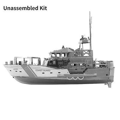 1:100 Scale Lifeboat Model 3D Metal Unassembled Kit DIY Display Souvenir Toy V • £21.82