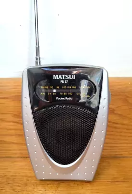 £6.49 • Buy Matsui PR27 Pocket AM/FM Radio