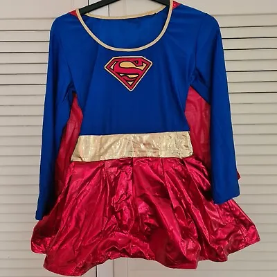 £7 • Buy Small Adults Superwoman Supergirl Super Hero Costume Cosplay Fancy Dress