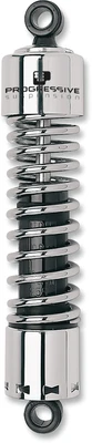 $310.45 • Buy Progressive 412 Chrome Standard 12  Rear Shocks 2002-2006 Harley V-Rod VRSCA