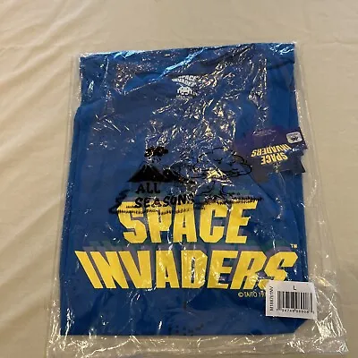 New Space Invaders Competition T-Shirt “Game Over” Blue Official Taito Dreamware • $25