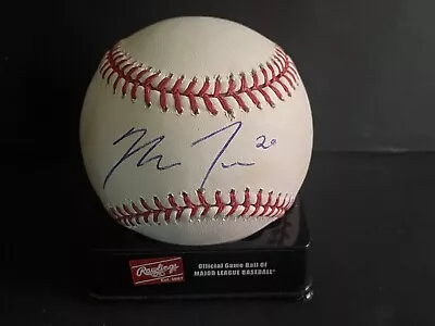 Mike Trout Los Angeles Angels Auto Signed Baseball PSA ROOKIE STICKER • $999.99