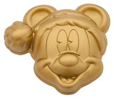 Disney Parks Santa Mickey Mouse Holiday Jelly Jello Aluminum Mold 8   • $26.08