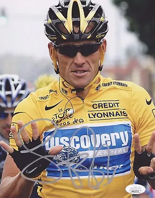 £137.27 • Buy LANCE ARMSTRONG Signed Autographed 8X10 Photo...TEAM LIVESTRONG JSA CERTIFIED
