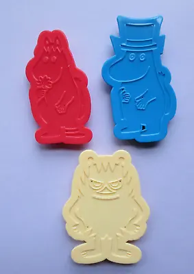 MOOMIN Cookie Cutters Set 1 Moominpappa Snorkmaiden Stinky Finland • $10