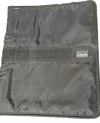 Vintage 1996 Mead Five Star First Gear Zippered Binder Black  New Without Tag • $15