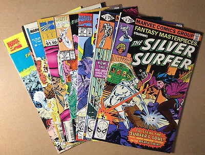 $58 • Buy Silver Surfer Mixed Lot Of Different Surfer Series, Marvel Comics 1992
