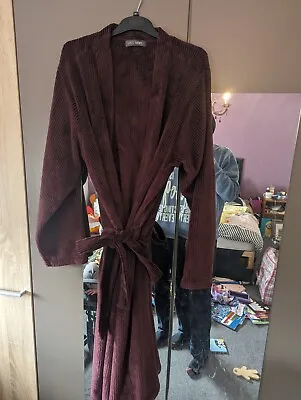 M&s Marks & Spencer Mens Dressing Gown Size Large Lovely Condition  • £12.99