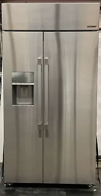 Dacor DYF42SBIWR 24 Cu. Ft. Stainless Steel Side-By-Side Built-In Refrigerator • $3399.99