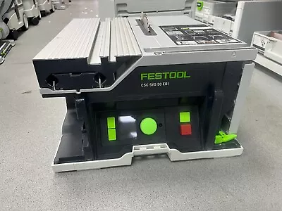 Ex Demo Festool Cordless Table Saw CSC SYS 50 EBI-Basic 576820 • £1450